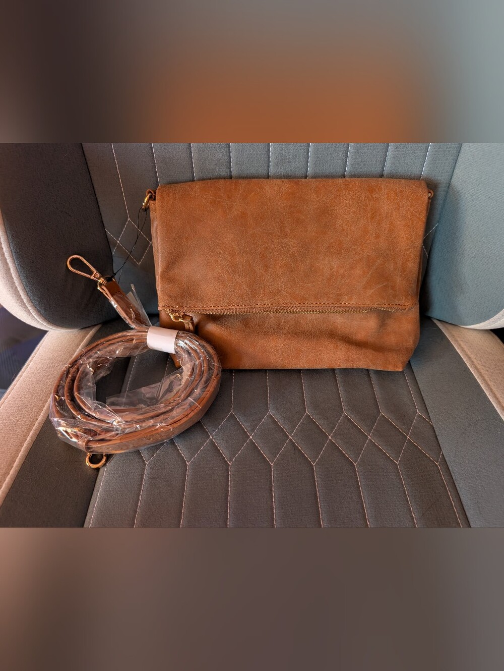 Classic Tan Crossbody Bag - Versatile Everyday Style